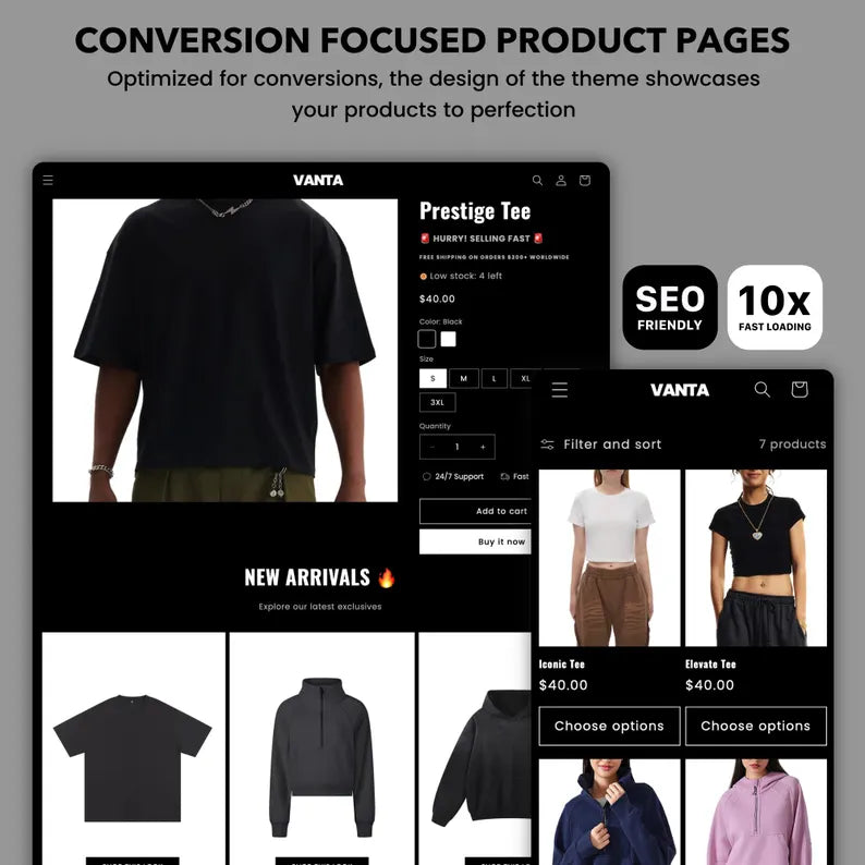 Vanta Shopify Theme