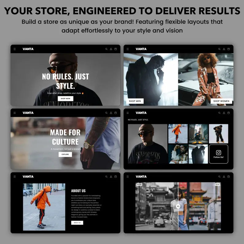 Vanta Shopify Theme